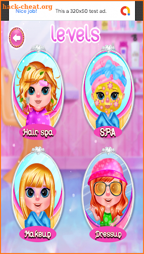 Baby Girl Beauty Salon Hair Spa Makeup Dress screenshot