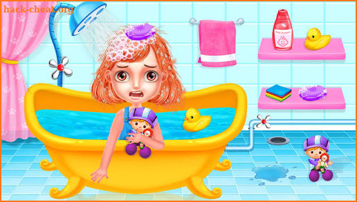 Baby Girl Salon Makeover - Dress Up & Makeup Game screenshot