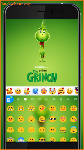 Baby Grinch Keyboard Theme screenshot