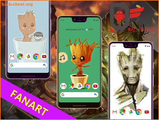 Baby Groot Wallpaper HD 2019 Fan Art screenshot
