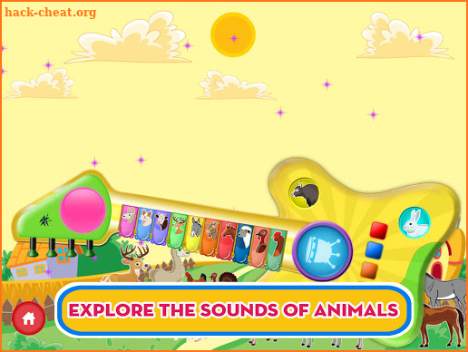 Baby Guitar Animal Sounds Pro screenshot