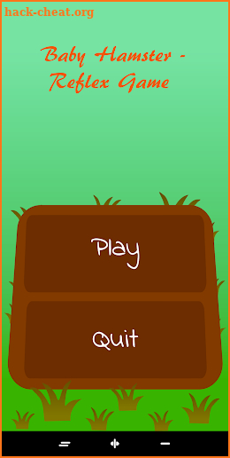 Baby Hamster - Reflex Game screenshot