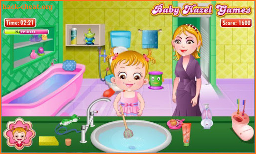 Baby Hazel Bathroom Hygiene screenshot