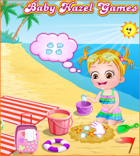 Baby Hazel Beach Holiday screenshot