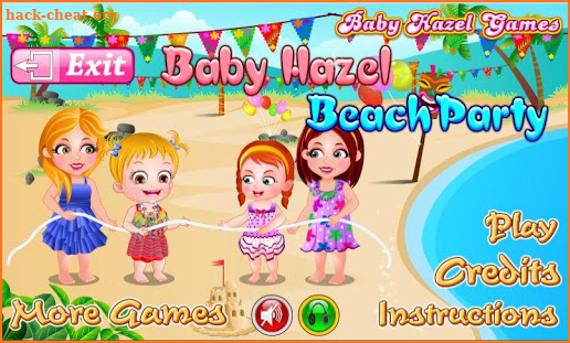 Baby Hazel Beach Party screenshot