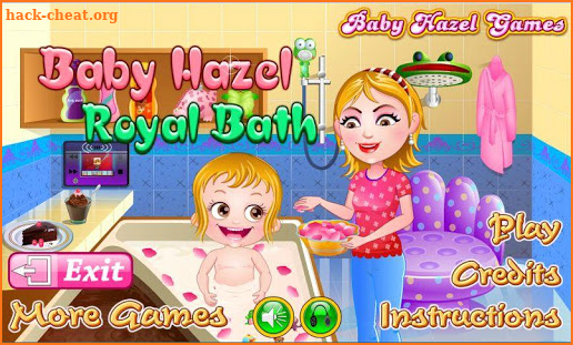 Baby Hazel Royal Bath screenshot