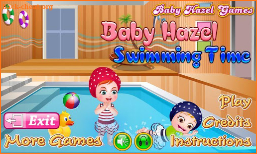 Baby Hazel Swimming Time screenshot