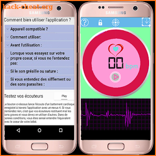 Baby Heartbeat monitor screenshot
