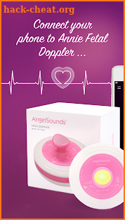 Baby Heartbeat Monitor by Annie: Fetal Doppler App screenshot