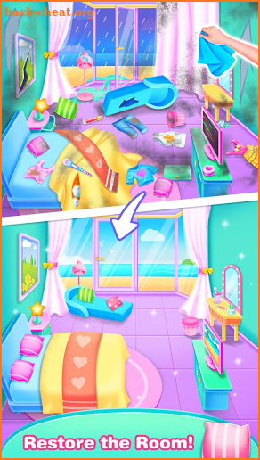 Baby Hotel Clean up – Girls Cleaning Fun screenshot