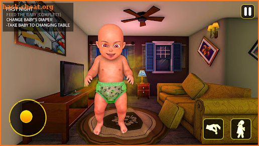 Baby in Dark Horror House screenshot