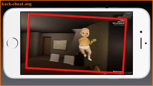 Baby in Dark Yellow Haunted House: Scary Baby Game screenshot