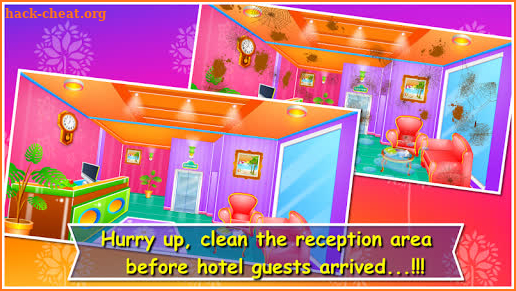 Baby Josh Hotel Cleanup and Decoration screenshot