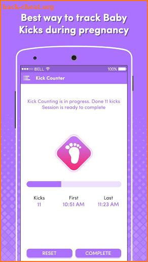 Baby Kicks - Pregnancy Kick Counter screenshot