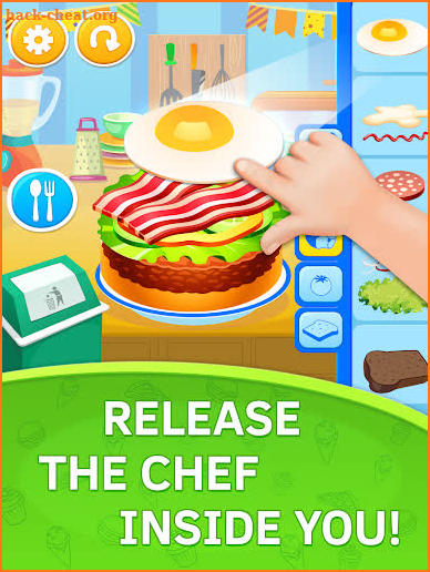 Baby kitchen game. Premium screenshot