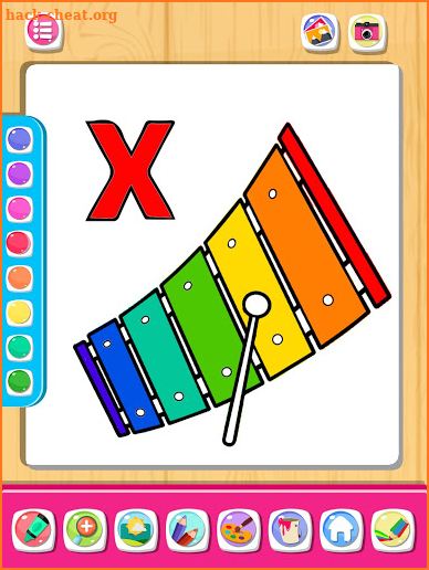 Baby Learning Draw And Color Book screenshot
