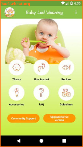 Baby Led Weaning - Guide & Recipes screenshot
