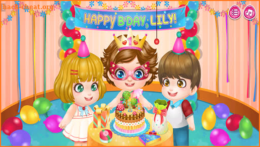 Baby Lily Birthday screenshot