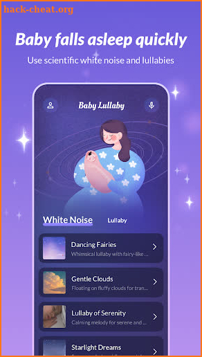 Baby Lullaby: White Noise screenshot