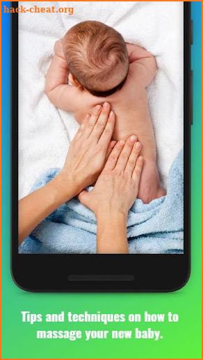 Baby Massage Techniques Guide screenshot