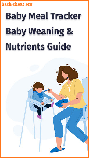 Baby Meal Tracker - Baby Weaning & Nutrients Guide screenshot