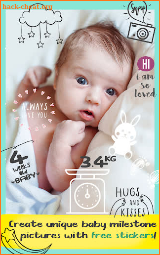 Baby Milestone – Photo Editor for Parents screenshot