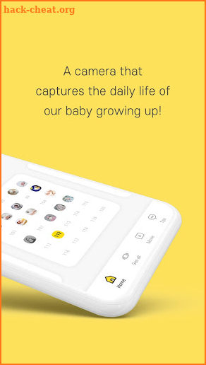 Baby milestone video - photo share, organize screenshot