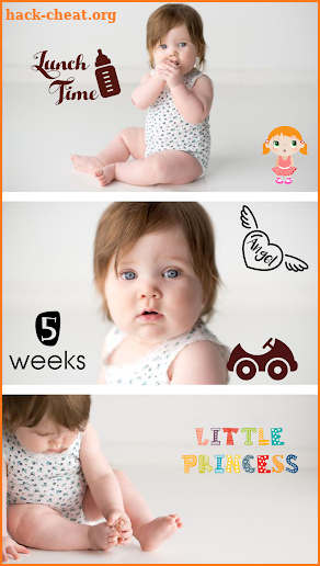 Baby Milestones - Photo Editor screenshot