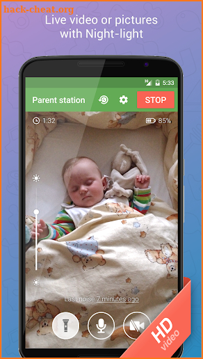 Baby Monitor 3G screenshot