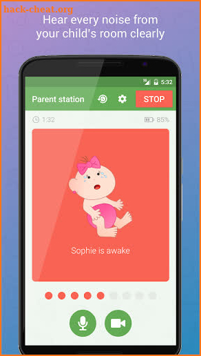 Baby Monitor 3G (Trial) screenshot