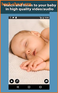 Baby Monitor: Video & Audio over WiFi or Bluetooth screenshot