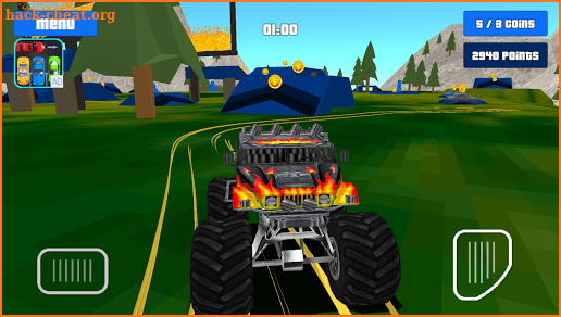Baby Monster Truck Hot Racing screenshot