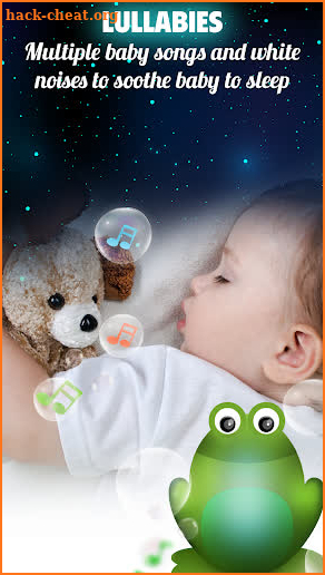 Baby Night Light: Instant Sleep Aid & White Noises screenshot
