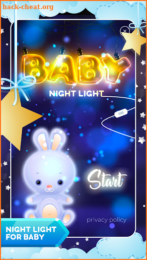 Baby night light - lullabies white noise screenshot