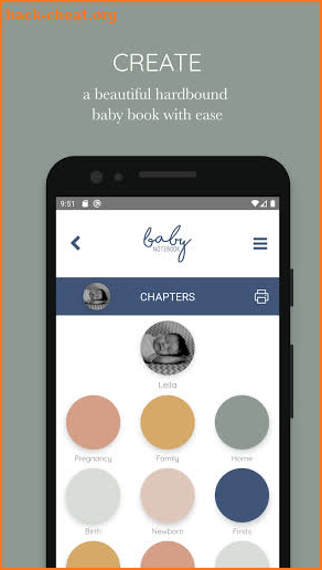 Baby Notebook - Baby Book App screenshot