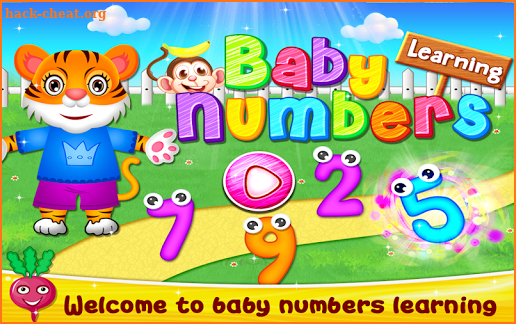 Baby Numbers Learning Game for Preschoolers & Kids screenshot