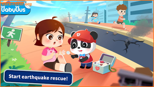 Baby Panda: Earthquake Rescue 2 screenshot