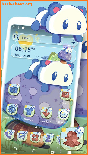 Baby Panda Launcher Theme screenshot