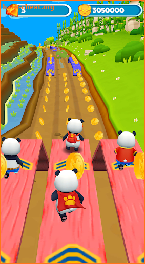 Baby Panda Run screenshot