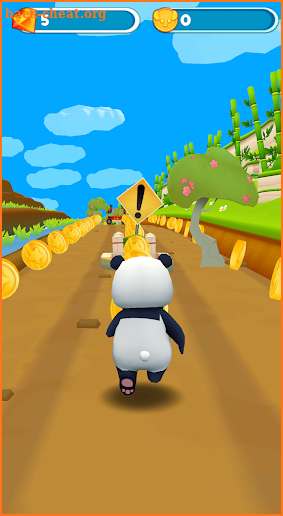 Baby Panda Run screenshot