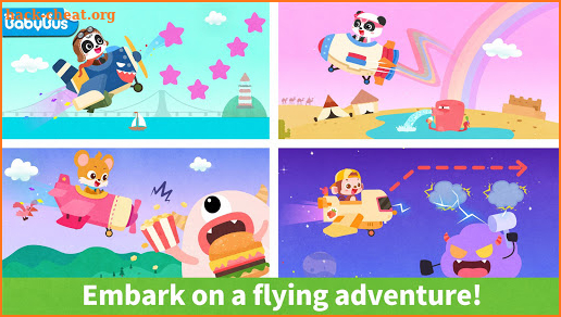 Baby Panda's Airplane screenshot