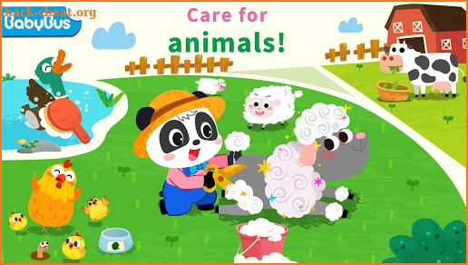 Baby Panda's Animal Farm screenshot