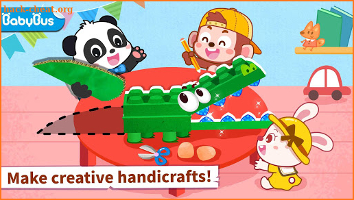Baby Panda's Animal Puzzle screenshot