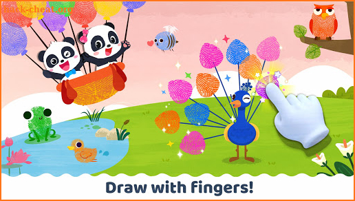 Baby Panda's Art Classroom: Music & Drawing screenshot