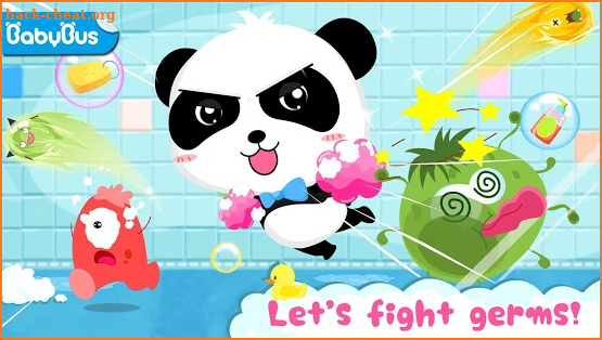 Baby Panda's Bath Time screenshot