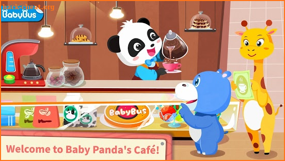 Baby Panda's Café- Be a Host of Coffee Shop & Cook screenshot