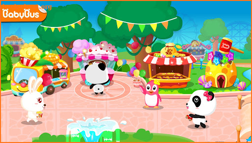Baby Panda's Carnival - Christmas Amusement Park screenshot