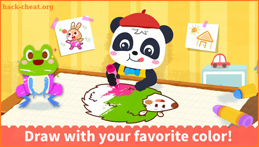 Baby Panda's Coloring Book screenshot