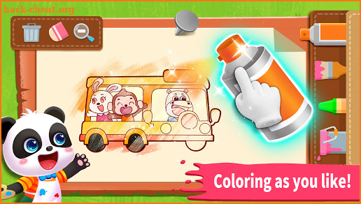 Baby Panda's Coloring Pages screenshot