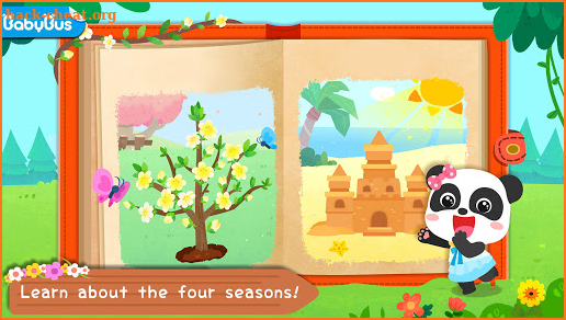 Baby Panda's Four Seasons screenshot